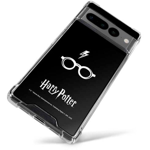 Wizarding World Harry Potter Scar and Glasses Google Pixel 7 Pro Clear Case